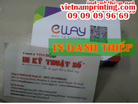 In danh thiếp giá rẻ, in card visit giá rẻ, in offset, lấy hàng từ 1 - 2 ngày