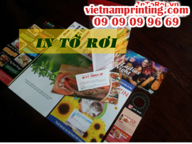 In tờ rơi giá rẻ, nhận in tờ rơi theo hợp đồng hàng tháng, giá in ưu đãi