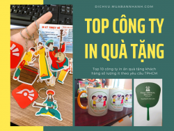 Top 10 công ty in ấn quà tặng khách hàng số lượng ít theo yêu cầu TPHCM