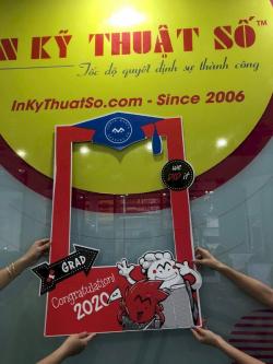 Làm khung ảnh formex - Mẫu khung chụp ảnh check in trên Việt Nam Printing