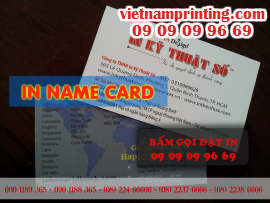 In name card giá rẻ HCM, in nhanh name card số lượng lớn tại In Kỹ Thuật Số