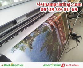 In nhanh canvas | In tranh canvas treo tường, in tranh trang trí số lượng ít