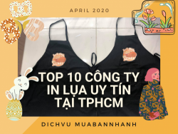 Top 10 công ty in lụa uy tín tại TPHCM - Danh sách các công ty in lụa tại TPHCM